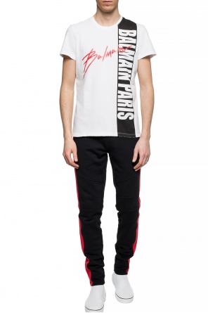 Raw-trimmed t-shirt, zdjęcie 2 Raw-trimmed t-shirt od Balmain